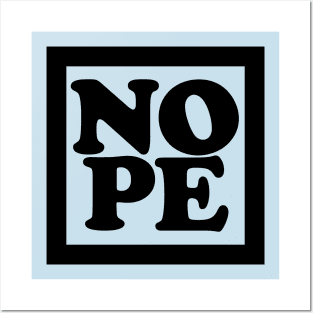 NOPE 4 Posters and Art